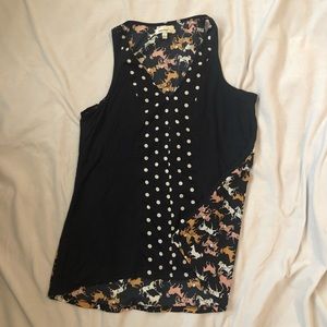 Porridge top from Anthropologie.